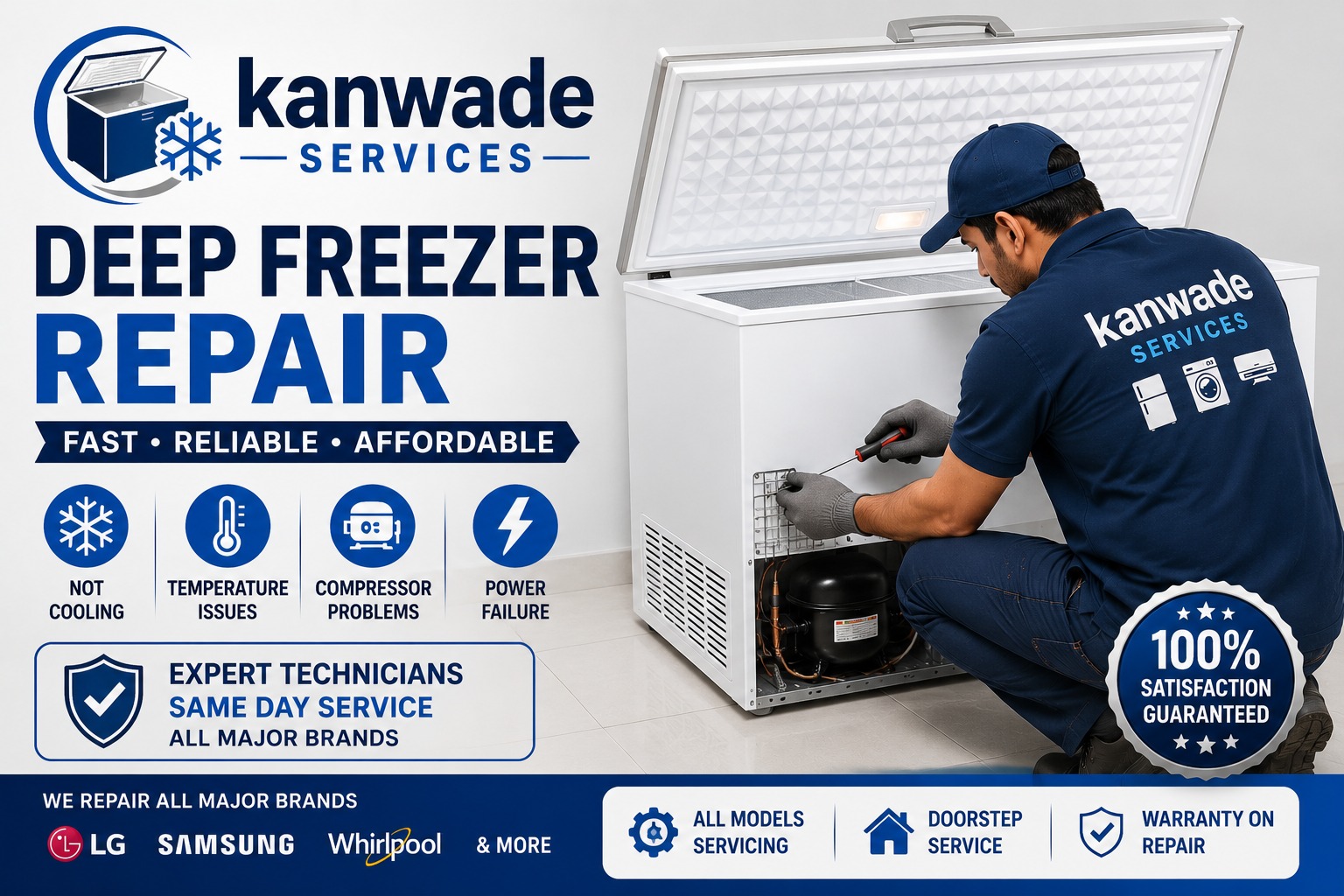 Deep freezer repair service