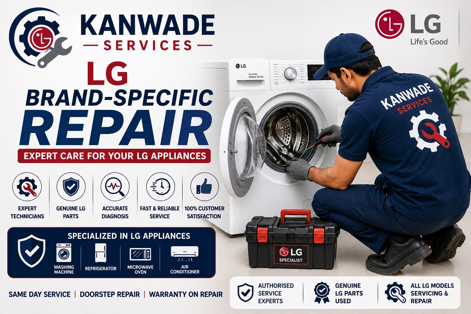 LG washing machine repair service